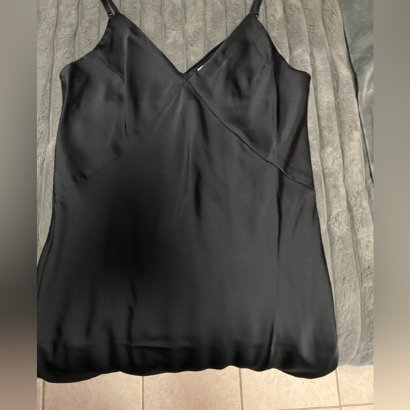 black satin dress - Picture 3 of 4